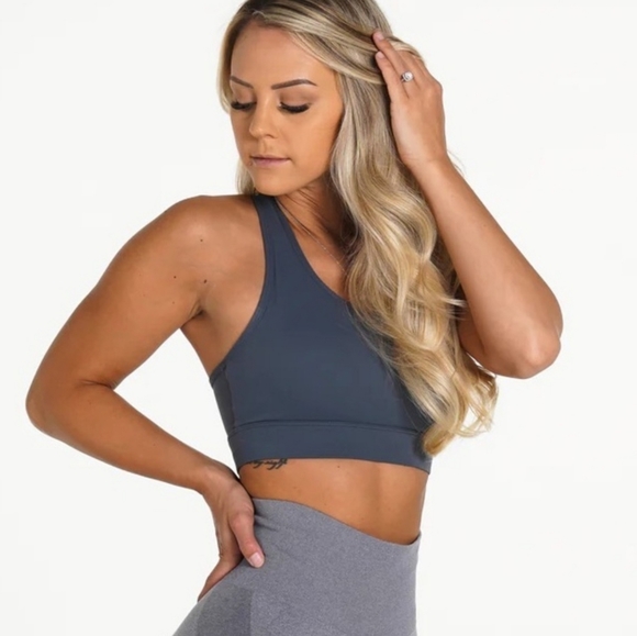 NVGTN Trio Bra in Stone Grey - Picture 2 of 4